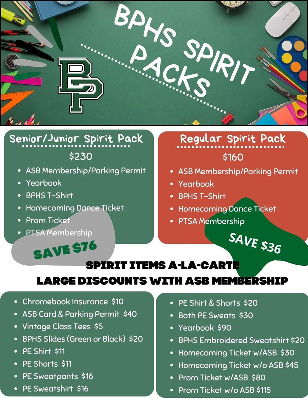 Spirit Pack